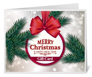 
			                        			Giftcard-regalo: 100 € come regalo di  Natale da spendere come vuoi sul nostro portale