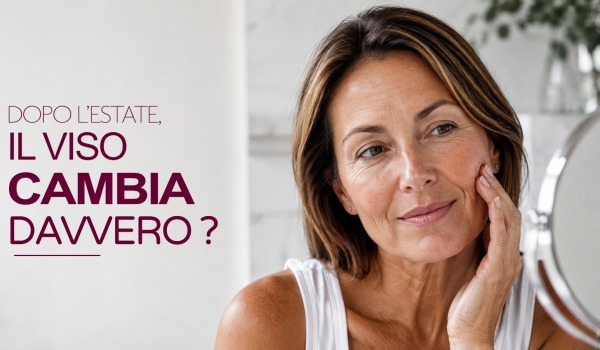 ✎ DOPO L’ESTATE, IL VISO CAMBIA DAVVERO ? Pelle, percezione e medicina estetica al rientro.